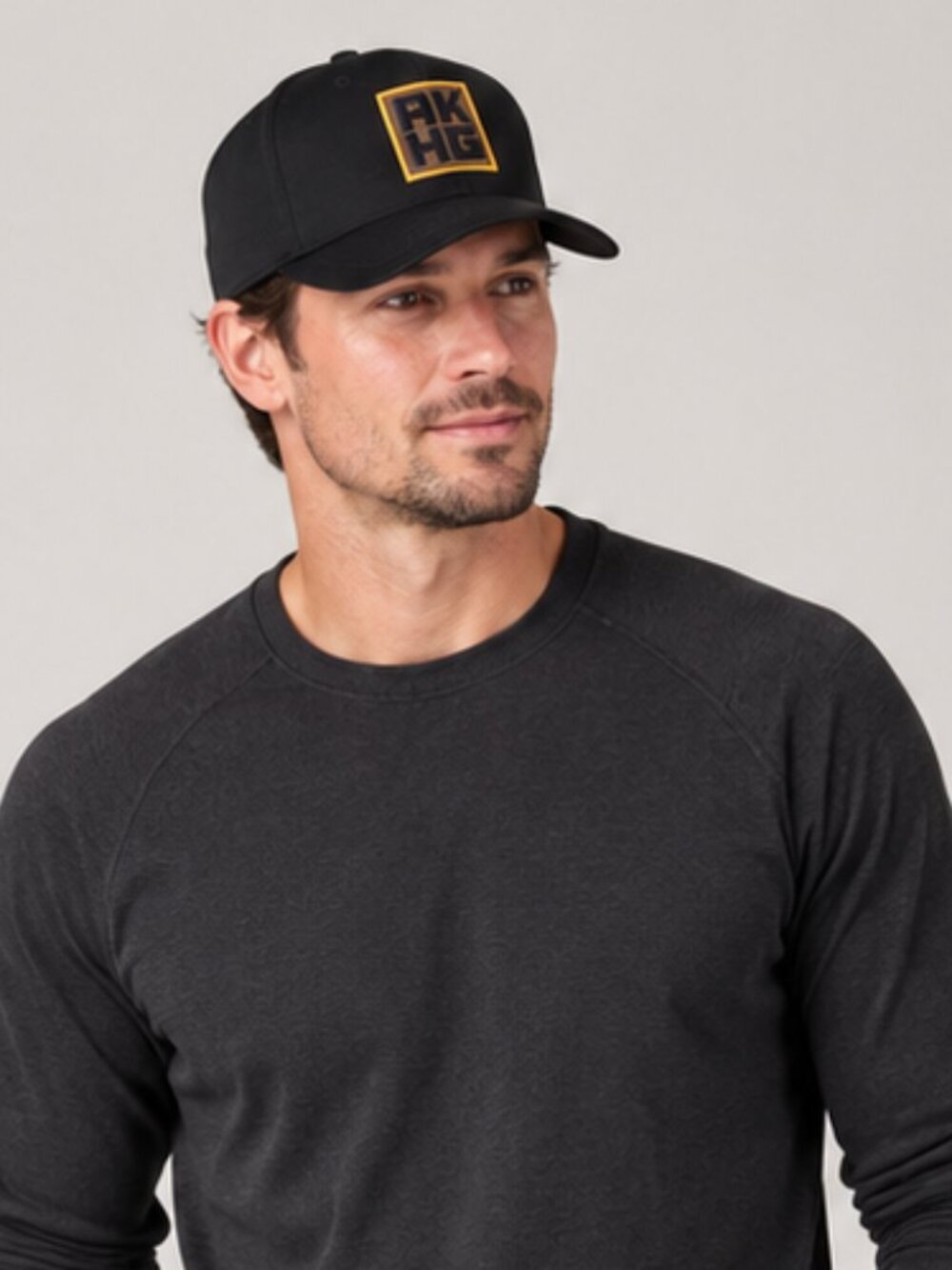 Alaskan Hardgear AKHG Flex Patch Hat Black L Duluth Trading